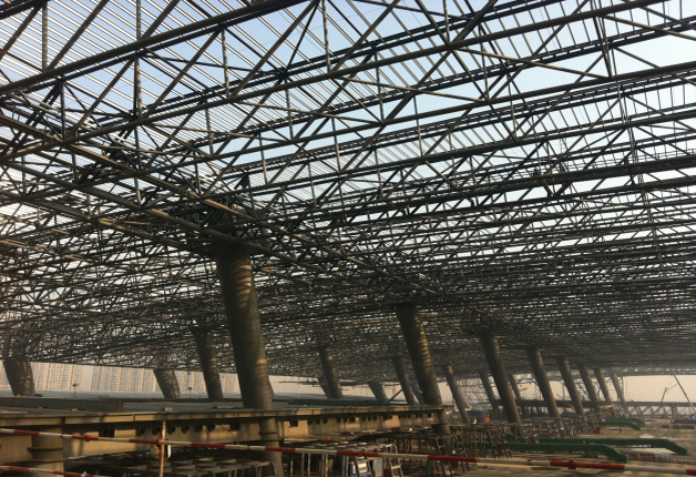 我公司安裝的杭州火車東站工程1